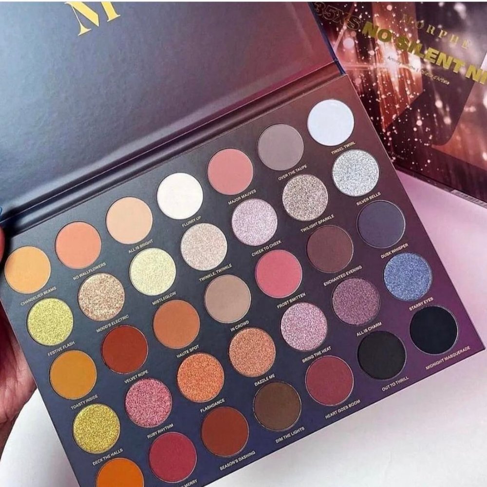 Morphe 35XS No Silent night palette NWT